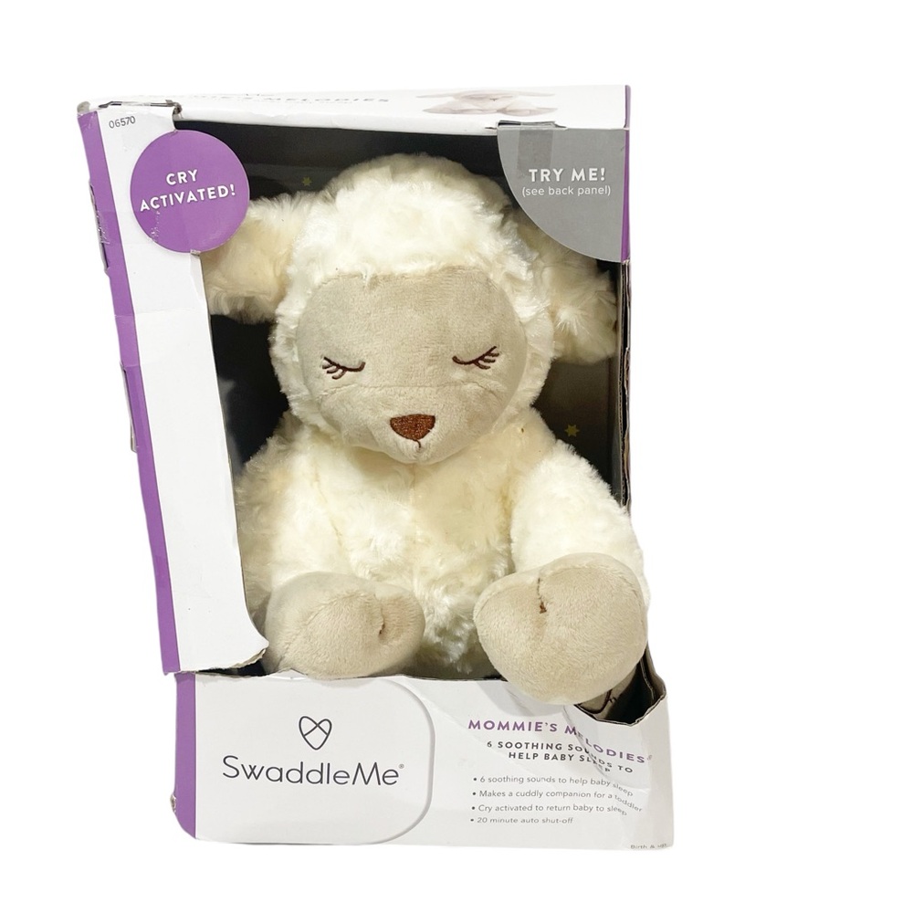 SwaddleMe Mommie's Melodies Soother Lamb Plush Toy NEW
